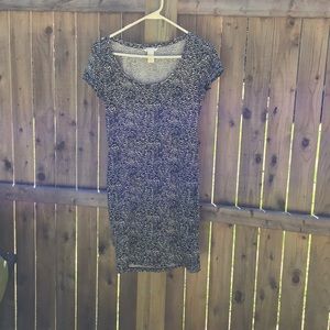 Black/white  body con. Dress